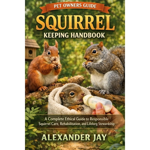 Squirrel Keeping Handbook: A Complete Ethical Guide to Responsible Squirrel Care, Rehabilitation, and Lifelong Stewardsh, (Paperback)