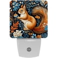thumbnail image 1 of Squirrel LED Square Night Light - Soft Glow Plug-in Lamp with Dusk to Dawn Sensor for Bedroom and Hallway - Energy Efficient, Compact Design, 1 of 6