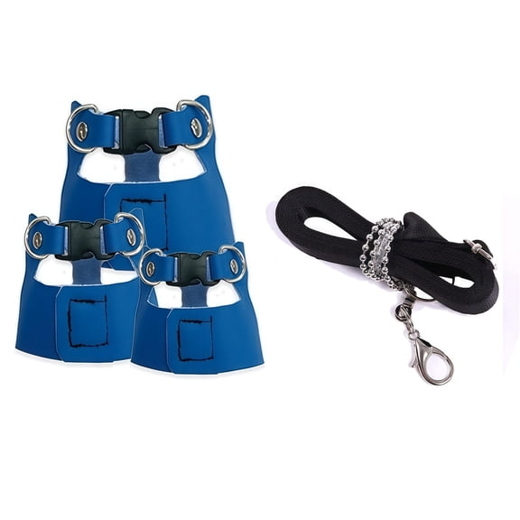 Squirrel Leash And Harness For Small Medium Large Adjustable Soft Mesh Vest No Reflective Strap For Walking Training Outdoor Control