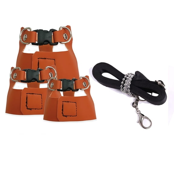 Squirrel Leash And Harness For Small Medium Large Adjustable Soft Mesh Vest Reflective Strap For Walking Training Outdoor Control Dog Leash Heavy Duty Small Girl Dog Leash 10 Foot Dog Leash with 2