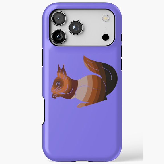 Squirrel Legendary Animals Woodland iPhone Case 17 to 11 Pro Max