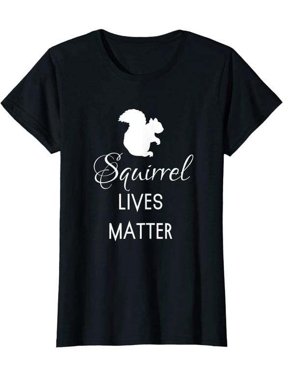 Squirrel Lives Matter Animal Lover Squirrel T-Shirt