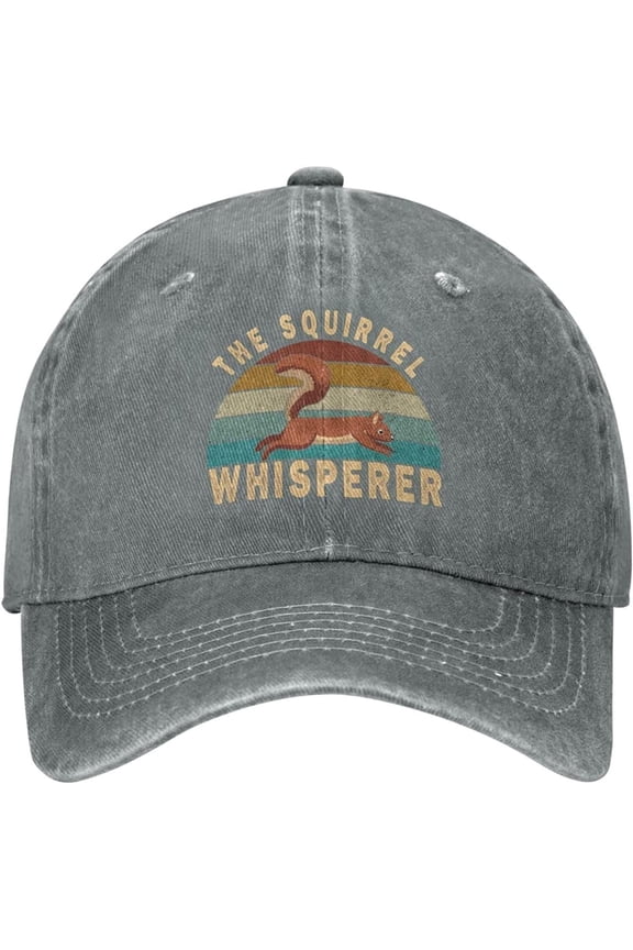 Squirrel Lover Hat Hat The Squirrel Whisperer Cap Women Baseball Caps Graphic Cap