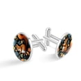 thumbnail image 1 of Squirrel Men's Stainless Steel Cufflinks for Suits and Dress Shirts Ideal for Formal and Business Occasions, 1 of 6