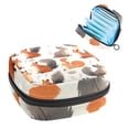 thumbnail image 1 of Squirrel Mini Makeup Bag Period Pouch Small Toiletry Bag for Men Travel Makeup Travel Bag Pouch - Velvet, Sponge, and Oxford Cloth Material - 4.7x6.6x6.6 in, 1 of 6