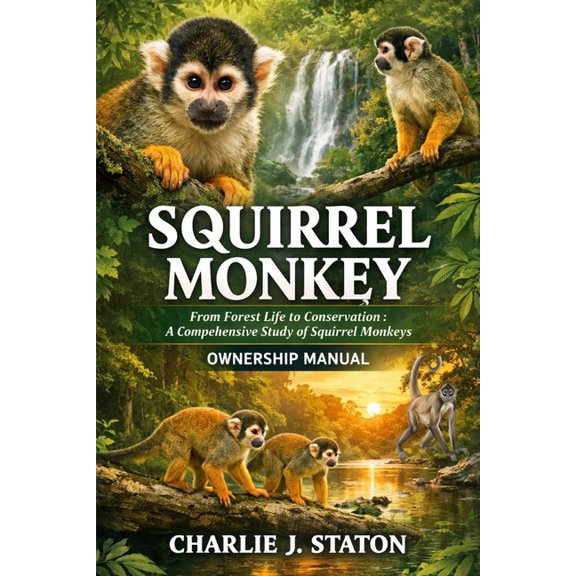 Squirrel Monkey: From Forest Life to Conservation: A Comprehensive Study of Squirrel Monkeys, (Paperback)