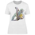 thumbnail image 1 of Squirrel Monkey On A Tree T-Shirt Women -Image by Shutterstock, Female Large, 1 of 2