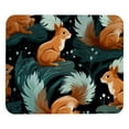 thumbnail image 1 of Squirrel Mousepad 8.3x9.8 Inch Square Non-Slip Rubber Bottom Printed Desk Mat - Suitable for Office and Gaming, 1 of 6