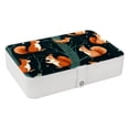 thumbnail image 1 of Squirrel PU Leather Jewelry Box Organizer with Removable Compartment - Portable Decorative Jewelry Boxes, 1 of 6