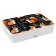 thumbnail image 1 of Squirrel PU Leather Jewelry Box Organizer with Removable Compartment - Portable Decorative Jewelry Boxes, 1 of 6