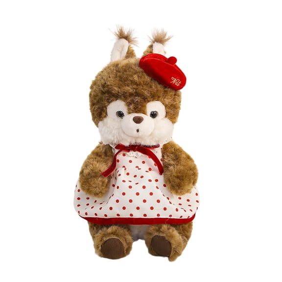 Squirrel Plush Toy, A Cute And Cuddly Stuffed Animal, 128Cm Size With No Labels And Overalls Design, Comfortable Realistic Ideal Plush Doll For Gifting And Playtime