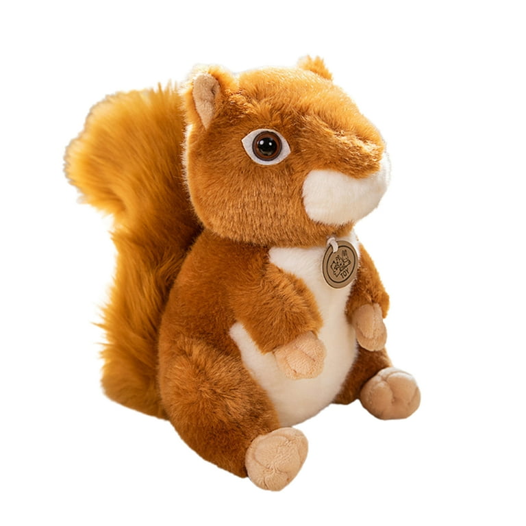 Red squirrel stuffed animal hotsell