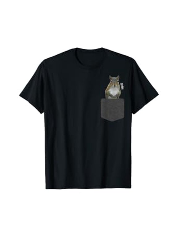 Squirrel Pocket Squirrel Mom Squirrel Lover T-Shirt, Unisex T-Shirt