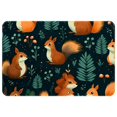 thumbnail image 1 of Squirrel Polyester Non-Slip Machine Washable Outdoor Floor Rug Chair Rugs Bath Rugs, 1 of 6