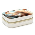 thumbnail image 1 of Squirrel Portable Velvet Organizer Box with Removable Compartment - Earring Holder, Necklace Holder, and Travel Organizer - Gift, 1 of 7