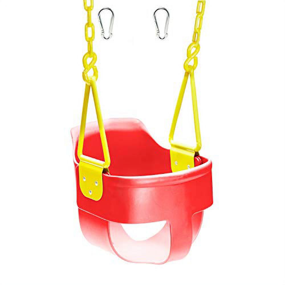 Squirrel Products High Back Full Bucket Toddler Swing Seat 3.0