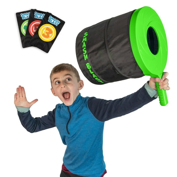 Squirrel Products Smash Blast Pro Rapid Fire Air Cannon Vortex Blaster - Green