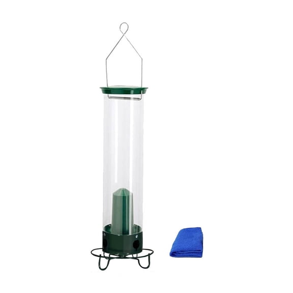 Squirrel-Proof Rotating Bird Feeder with Weight-Activated Rotation, 5lbs Capacity, Durable Outdoor Hanging Feeder for Wild Birds, Weather-Resistant Design, 1 Pc