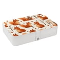 thumbnail image 1 of Squirrel Pu Leather Jewelry Box Earring Organizer Travel Organizer with Removable Compartment Portable, 1 of 6