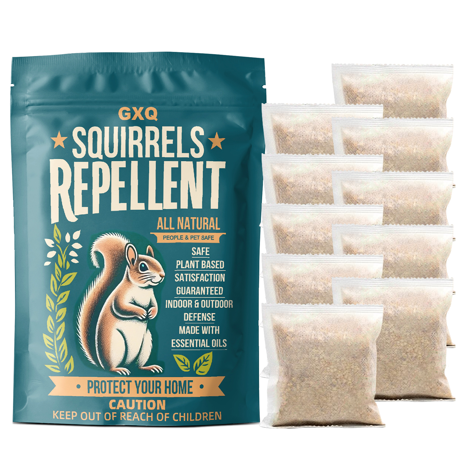 Squirrel Repellent,Squirrel Repellent Outdoor,Squirrel Deterrent
