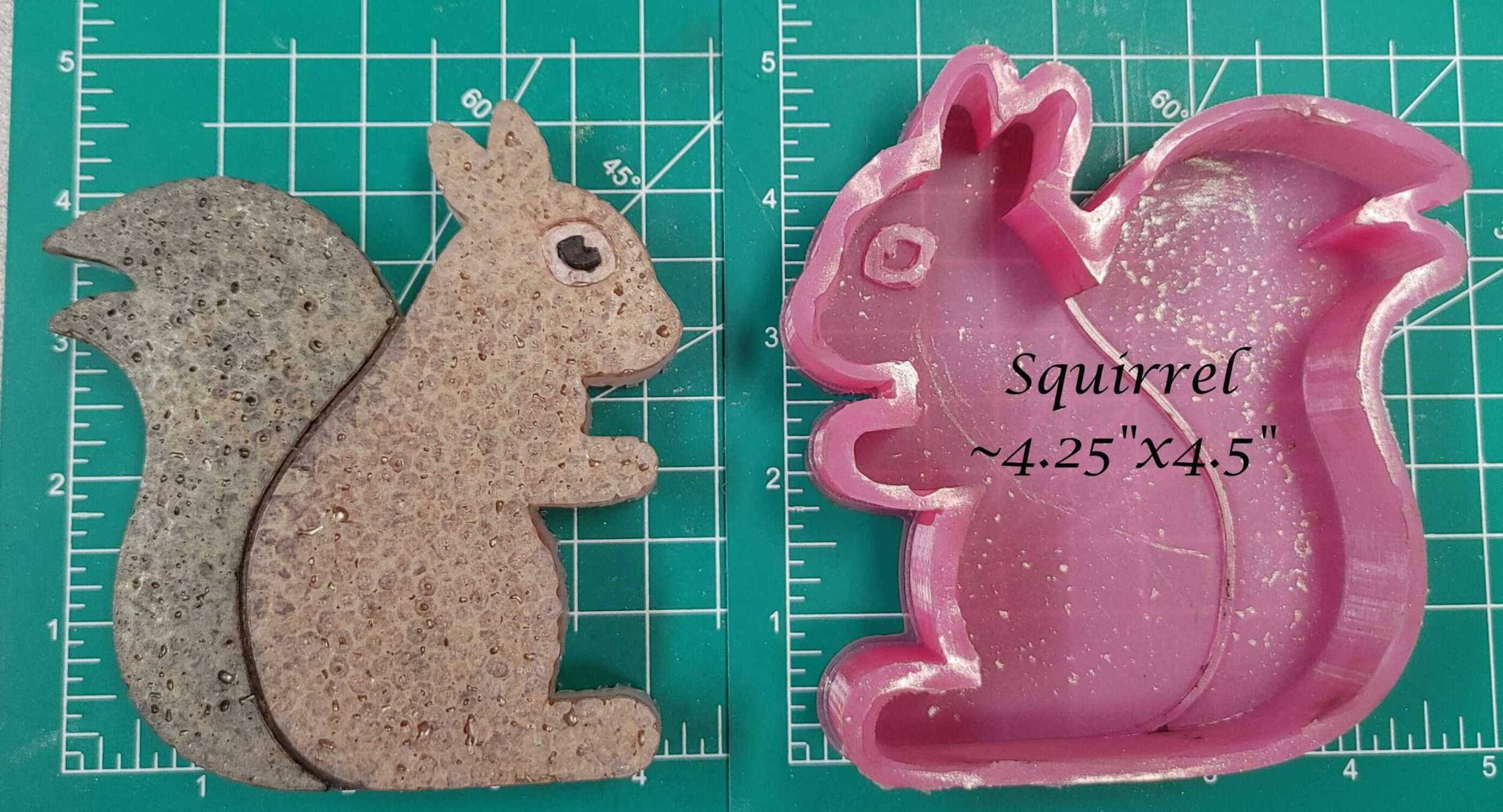 Squirrel Silicone Freshie Mold