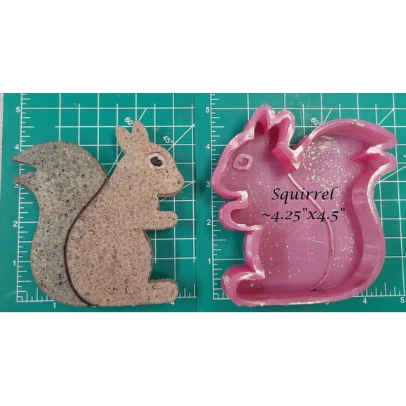 Squirrel Silicone Freshie Mold