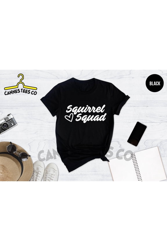 Squirrel Squad Shirt, Woodland Animal, Squirrel , Nature Shirt, Squirrel Shirt, Nuts Shirt, Squirrel Appreciation Day Shirt Sweatshirt All Size S-5XL