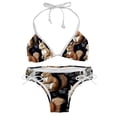thumbnail image 1 of Squirrel Swim Wear Detachable Sponge Adjustable Strap Bikini Set Two-Pack for Multiple Scenes, 1 of 6