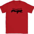 thumbnail image 1 of Squirrel T-Shirt Funny Movie Up Humor Animal Graphic Gift Tee - Red, 4XL, 1 of 1