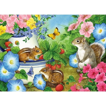 Cobble Hill - Squirrel Talk - 35 Piece Tray Puzzle