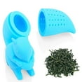 thumbnail image 1 of Squirrel Tea Infuser Tea Strainer For Brewing Herbs Spice Strainer Kitchen Tools Blue YIWEI, 1 of 7