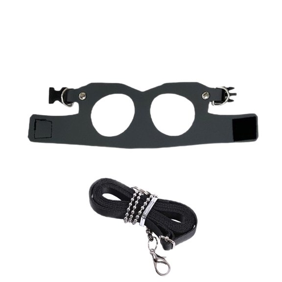 Squirrel Traction Rope Set, Chest Strap And Leash Adjustable Small Animal Walking Harness, Anti-Biting Chain Rope Vest Strap for Hamster Gerbil Rat Mouse & Small Animals, for Reptile Walking