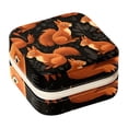thumbnail image 1 of Squirrel Travel Portable Square Jewelry Box for Rings, Earrings, Necklaces, Bracelets - Girls and Women, 1 of 6