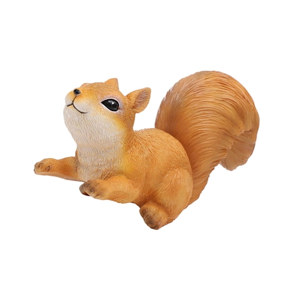 Squirrel Trees Huggers Outdoor Decors Squirrel Figurine Garden Statue Whimsicality Tree Peekers Sculpture Yard Ornament
