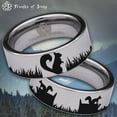 thumbnail image 1 of Squirrel Tungsten Carbide Ring, 1 of 6