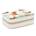 thumbnail image 1 of Squirrel Velvet Portable Earring Organizer Box with Removable Compartment - Ideal Travel Organizer and Jewelry Box Gift, 1 of 7
