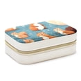 thumbnail image 1 of Squirrel Velvet Portable Travel Organizer with Removable Compartment - Gift! Including Necklace Organizer, Jewelry Stand, and Earring Organizer, 1 of 7