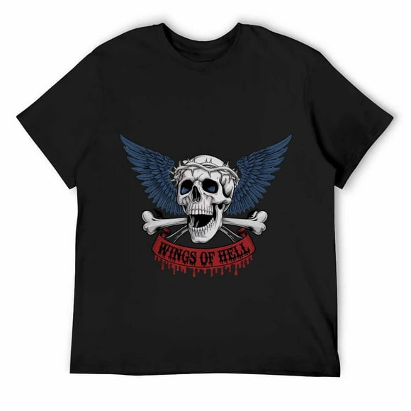Squirrel WINGS OF HELL Funny Rude Quote Sayin T-Shirt