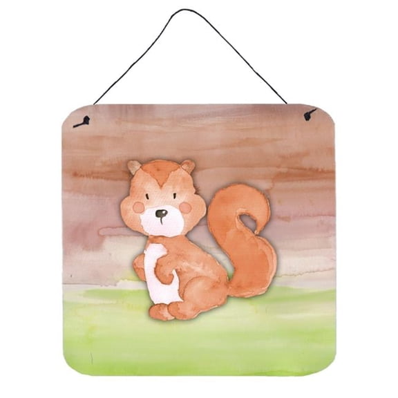 Squirrel Watercolor Wall or Door Hanging Prints
