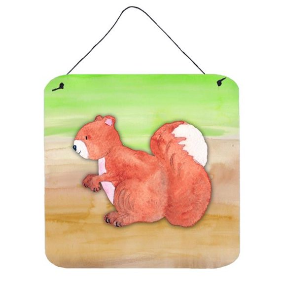 Squirrel Watercolor Wall or Door Hanging Prints