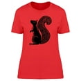 thumbnail image 1 of Squirrel With Ethnic Body T-Shirt Women -Image by Shutterstock, Female Small, 1 of 2