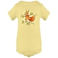 thumbnail image 1 of Squirrel With Nuts Bodysuit Infant -Image by Shutterstock,  Newborn, 1 of 4