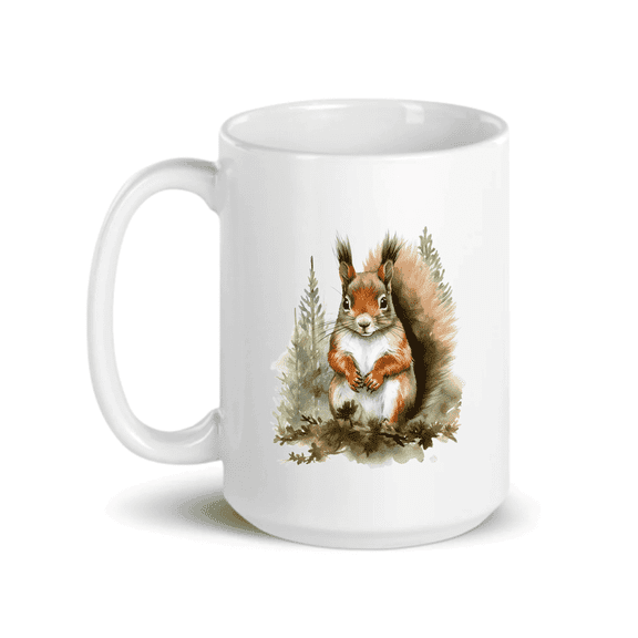C&M Personal Gifts Squirrel 15 oz. Ceramic Coffee Mug