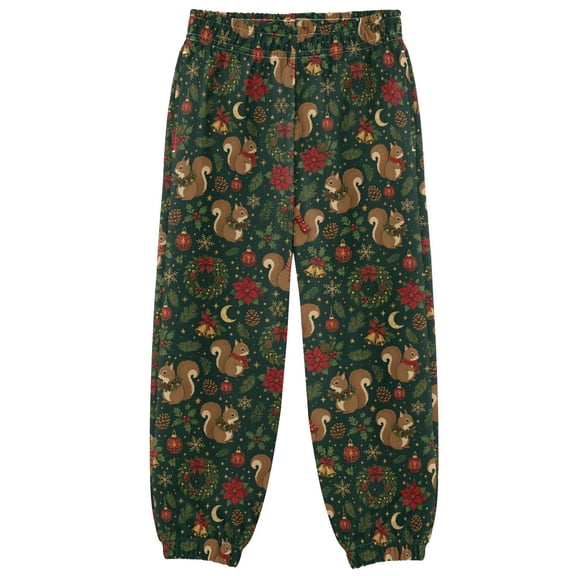 Squirrels Boys Pants Kids Casual Sweatpants Joggers Toddler Sports Pants 3-10 Years
