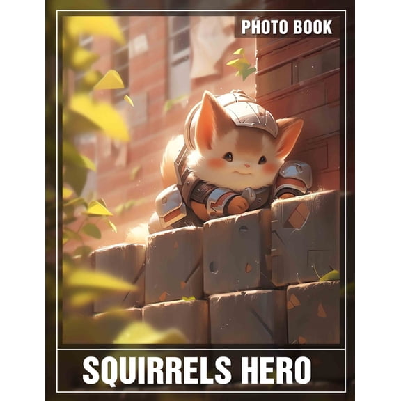 Squirrels Hero Photo Book: Inspiring Collection Featuring Squirrels Showcasing Courage and Playfulness Through 40 Stunni, (Paperback)