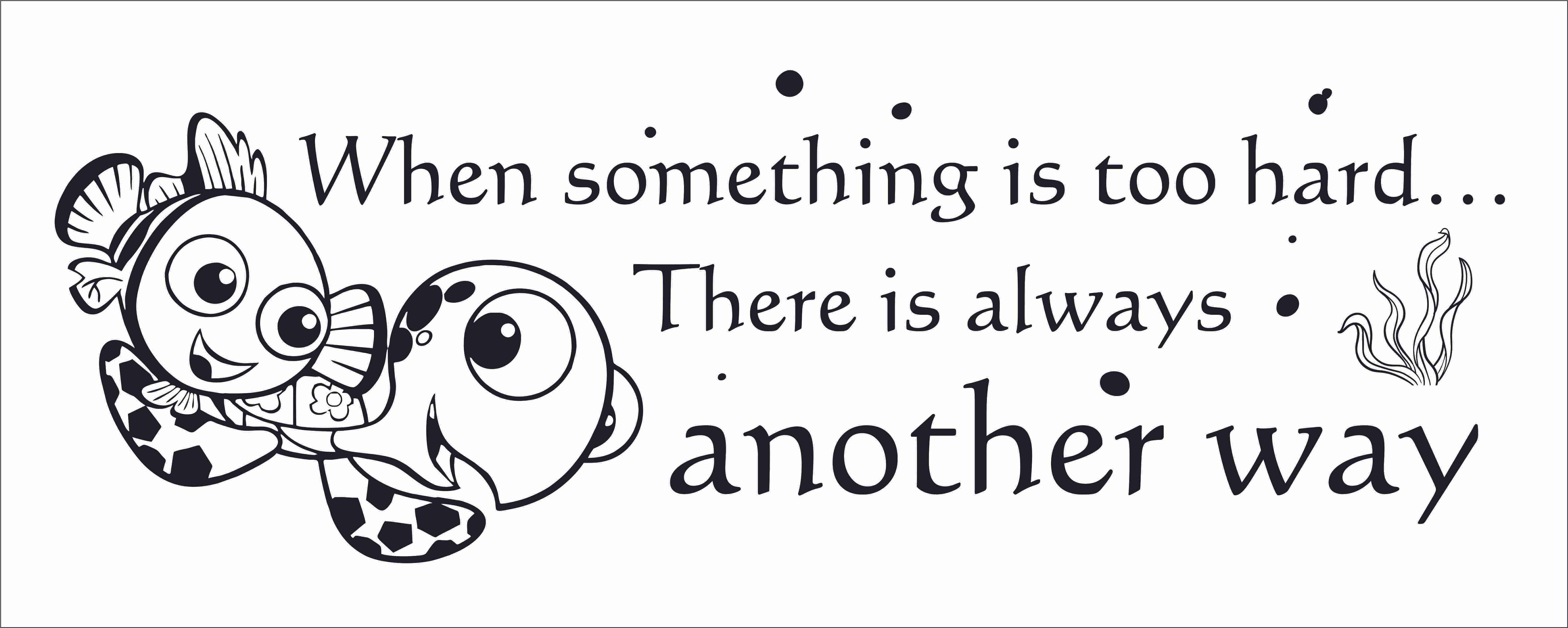 Squirt And Nemo Wall Art Decal - DIY Removable Vinyl Walt Disney ...