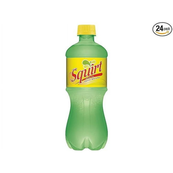 Squirt Grapefruit Flavored Carbonated Caffeine Free Soda Bundled by Louisiana Pantry (Squirt Original, 24 Pack 20oz Bottles)