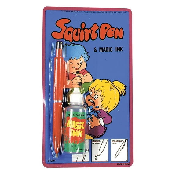 Disappearing Ink "Broken" Pen Gag