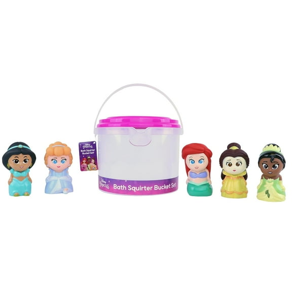 Squirters Bath Bucket Set, Disney Princesses