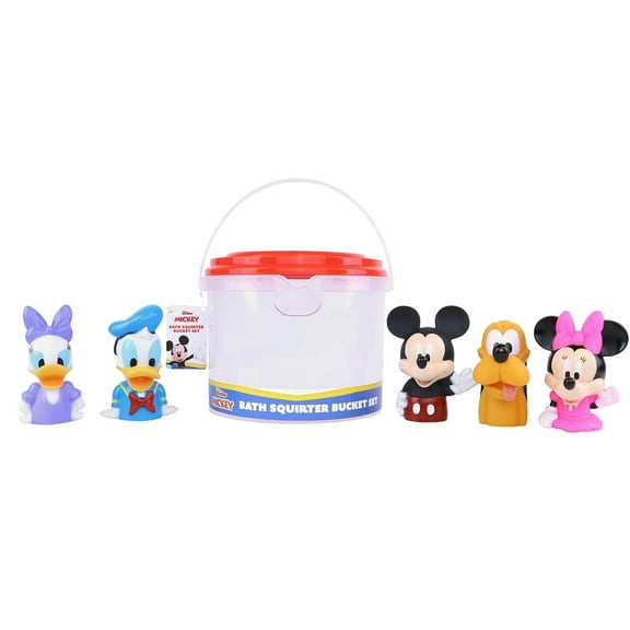 Squirters Bath Bucket Set, Mickey Mouse & Friends